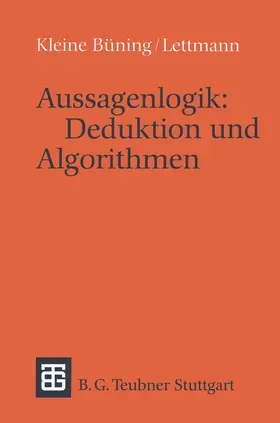 Lettmann |  Aussagenlogik: Deduktion und Algorithmen | Buch |  Sack Fachmedien