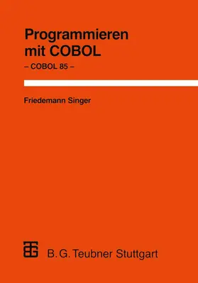 Singer |  Programmieren mit COBOL | Buch |  Sack Fachmedien