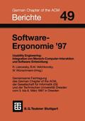 Liskowsky / Velichkovsky / Wünschmann |  Software-Ergonomie ¿97 | Buch |  Sack Fachmedien