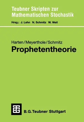 Meyerthole / Schmitz |  Prophetentheorie | Buch |  Sack Fachmedien