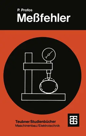 Profos |  Meßfehler | Buch |  Sack Fachmedien
