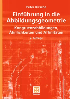 Kirsche |  Einführung in die Abbildungsgeometrie | Buch |  Sack Fachmedien