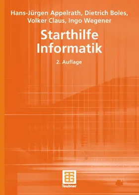 Appelrath / Boles / Claus |  Appelrath, H: Starthilfe Informatik | Buch |  Sack Fachmedien