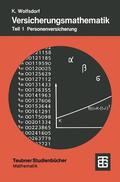 Wolfsdorf |  Wolfsdorf, K: Versicherungsmathematik | Buch |  Sack Fachmedien