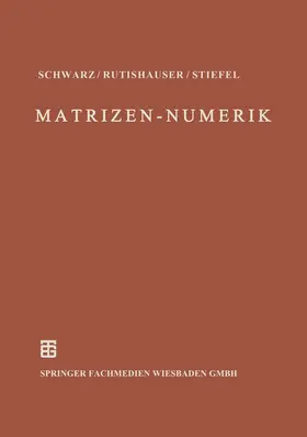 Schwarz |  Numerik symmetrischer Matrizen | Buch |  Sack Fachmedien