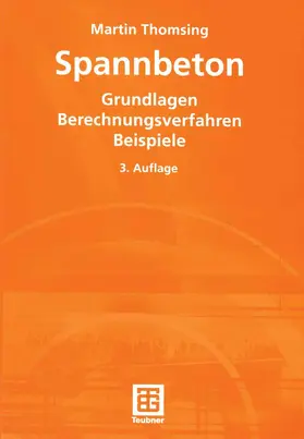 Thomsing |  Spannbeton | Buch |  Sack Fachmedien