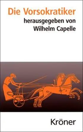 Capelle |  Die Vorsokratiker | Buch |  Sack Fachmedien