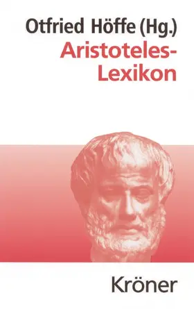 Höffe |  Aristoteles-Lexikon | eBook | Sack Fachmedien
