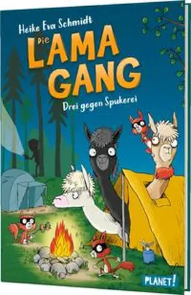 Schmidt |  Die Lama-Gang. Mit Herz & Spucke 3: Drei gegen Spukerei | Buch |  Sack Fachmedien