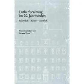 Vinke |  Lutherforschung im 20. Jahrhundert | Buch |  Sack Fachmedien