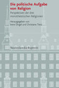 Dingel / Tietz |  Die politische Aufgabe von Religion | Buch |  Sack Fachmedien