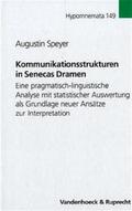 Speyer |  Kommunikationsstrukturen in Senecas Dramen | Buch |  Sack Fachmedien