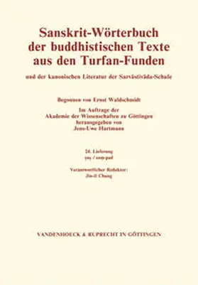 Hartmann |  Sanskrit-Wörterbuch der buddhistischen Texte aus den Turfan-Funden. Lieferung 24 | Buch |  Sack Fachmedien