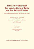 Hartmann |  Sanskrit-Wörterbuch der buddhistischen Texte aus den Turfan-Funden. Lieferung 24 | Buch |  Sack Fachmedien