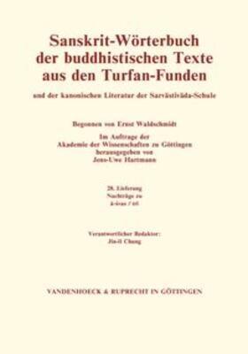 Hartmann |  Sanskrit-Wörterbuch der buddhistischen Texte aus den Turfan-Funden. Lieferung 28 | Buch |  Sack Fachmedien