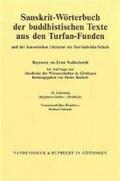 Bechert |  Sanskrit-Wörterbuch der buddhistischen Texte aus den Turfan-Funden /Sanskrit Dictionary of the Buddhist Texts from the Turfan Finds. Und der kanonischen Literatur der Sarvastivada-Schule /And of the Canonical Literature of the Sarvastivada School / Sanskrit-Wörterbuch der buddhistischen Texte aus den Turfan-Funden. Lieferung 15 | Buch |  Sack Fachmedien