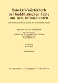 Röhrborn |  Sanskrit-Wörterbuch der buddhistischen Texte aus den Turfan- | Buch |  Sack Fachmedien