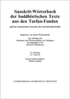 Hartmann |  Sanskrit-Wörterbuch der buddhistischen Texte aus den Turfan-Funden. ya / varna-vat | Buch |  Sack Fachmedien
