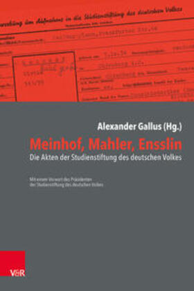 Gallus | Meinhof, Mahler, Ensslin | Buch | 978-3-525-30126-5 | sack.de