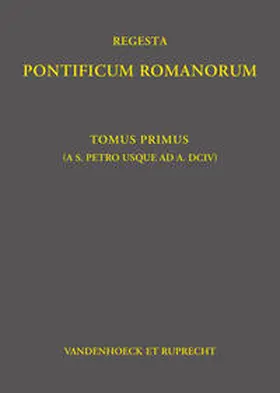 Jaffé / Herbers |  Regesta Pontificum Romanorum | Buch |  Sack Fachmedien