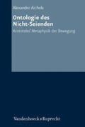 Aichele |  Ontologie des Nicht-Seienden | Buch |  Sack Fachmedien