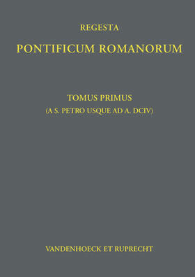 Jaffé / Herbers | Regesta Pontificum Romanorum | Buch | 978-3-525-31003-8 | sack.de