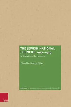 Silber |  The Jewish National Councils 1917-1919 | Buch |  Sack Fachmedien