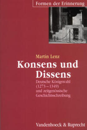 Lenz | Konsens und Dissens | Buch | 978-3-525-35424-7 | sack.de
