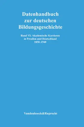 Müller-Benedict |  Akademische Karrieren in Preußen und Deutschland 1850–1940 | Buch |  Sack Fachmedien