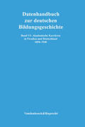 Müller-Benedict |  Akademische Karrieren in Preußen und Deutschland 1850–1940 | Buch |  Sack Fachmedien