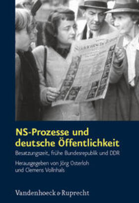 Vollnhals / Osterloh | NS-Prozesse und deutsche Öffentlichkeit | Buch | 978-3-525-36921-0 | sack.de