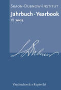 Diner |  Jahrbuch des Simon-Dubnow-Instituts / Simon Dubnow Institute Yearbook VI (2007) | Buch |  Sack Fachmedien