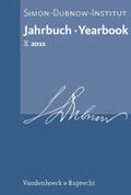 Diner |  Jahrbuch des Simon–Dubnow-Instituts / Simon Dubnow Institute Yearbook X (2011)DubnowInstituts / Simon Dubnow Institute Yearbook X (2011) | Buch |  Sack Fachmedien