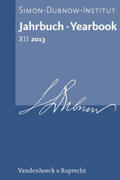 Diner |  Jahrbuch des Simon-Dubnow-Instituts / Simon Dubnow Institute Yearbook XII/2013 | Buch |  Sack Fachmedien