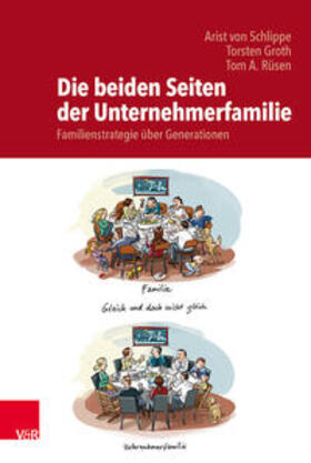 von Schlippe / Groth / Rüsen |  Die beiden Seiten der Unternehmerfamilie | Buch |  Sack Fachmedien