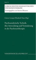 Lempa / Troje |  Psychoanalytische Technik, ihre Anwendung und Veränderung in der Psychosentherapie | Buch |  Sack Fachmedien