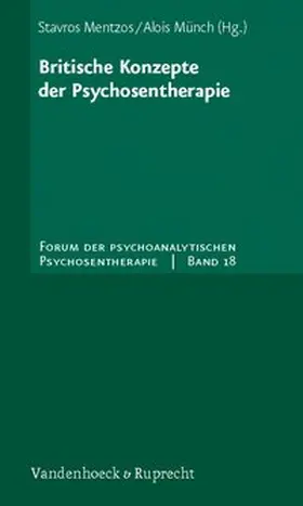 Mentzos / Münch |  Britische Konzepte der Psychosentherapie | Buch |  Sack Fachmedien