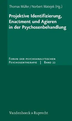 Müller / Matejek |  Projektive Identifizierung, Enactment und Agieren in der Psychosenbehandlung | Buch |  Sack Fachmedien