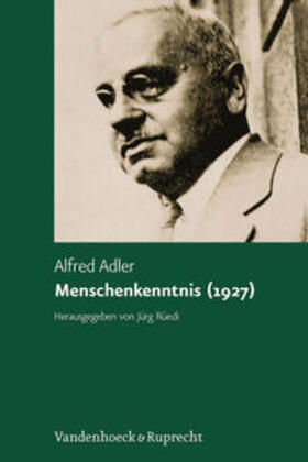 Adler / Rüedi |  Adler, A: Menschenkenntnis (1927) | Buch |  Sack Fachmedien