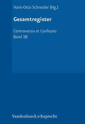 Schneider |  Gesamtregister | Buch |  Sack Fachmedien