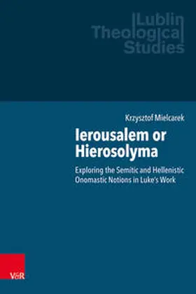 Mielcarek |  Ierousalem or Hierosolyma | Buch |  Sack Fachmedien