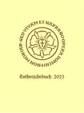 Spehr | Lutherjahrbuch 90 (2023): Word and World - Wort und Welt: Luther Across Borders | Buch | 978-3-525-50056-9 | sack.de