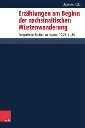 Eck |  Erzählungen am Beginn der nachsinaitischen Wüstenwanderung | Buch |  Sack Fachmedien