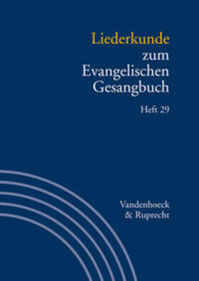 Evang / Alpermann / Bitzel |  Liederkunde zum Evangelischen Gesangbuch. Heft 29 | Buch |  Sack Fachmedien