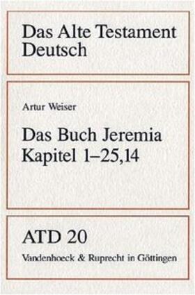 Weiser |  Alte Testament Deutsch, 20 | Buch |  Sack Fachmedien