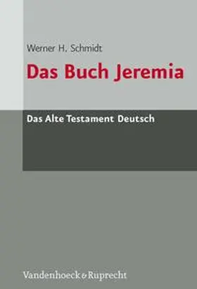 Schmidt | Das Buch Jeremia 2 Bände | Buch | 978-3-525-51207-4 | sack.de