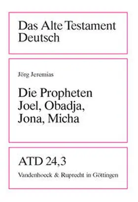 Jeremias |  Die Propheten Joel, Obadja, Jona, Micha | Buch |  Sack Fachmedien