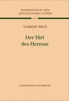 Brox |  Der Hirt des Hermas | Buch |  Sack Fachmedien