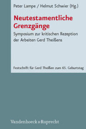 Lampe / Schwier | Neutestamentliche Grenzgänge | Buch | 978-3-525-53393-2 | sack.de