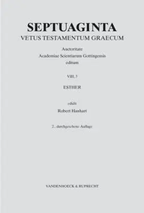 Hanhart |  Septuaginta. Band 8,3 | Buch |  Sack Fachmedien